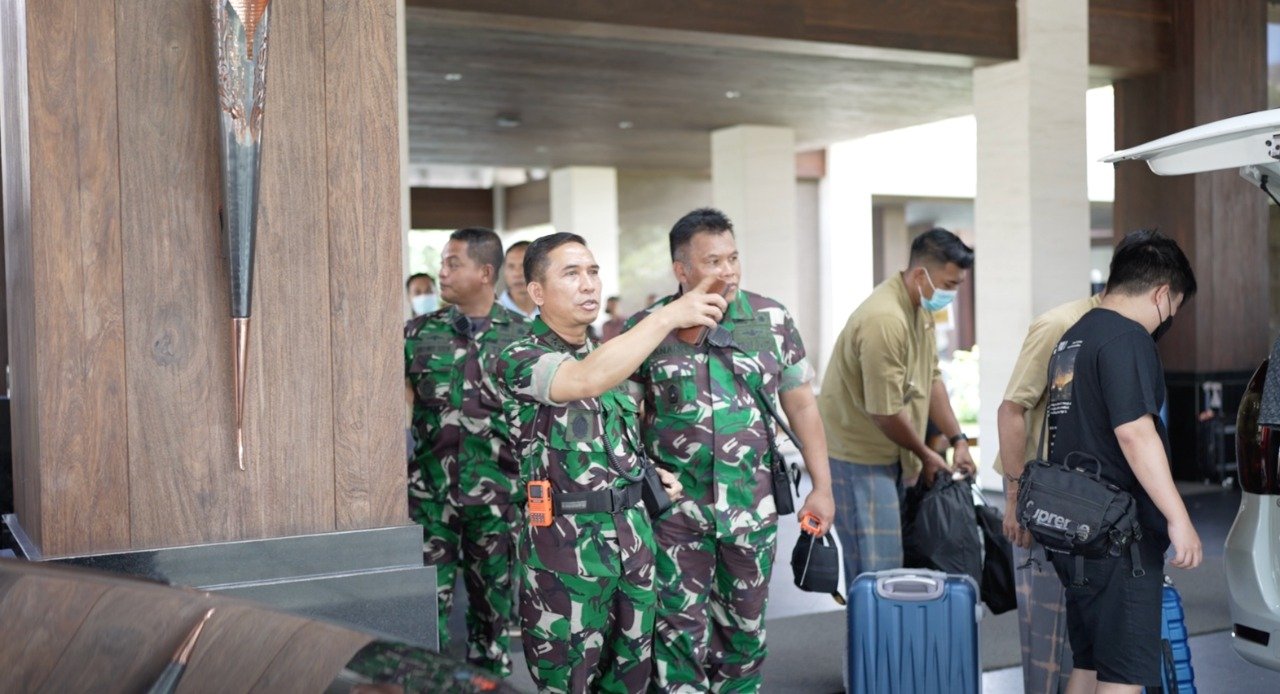 Kapuspen TNI Cek Kesiapan Venue KTT Presidensi G20