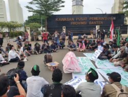 Aksi Damai HMI di DPRD Banten Diamankan Secara Humanis oleh Polda