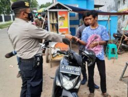 Polres Serang Kota Bagikan Ribuan Masker dalam Ops Yustisi dan Harkamtibmas Ramadhan