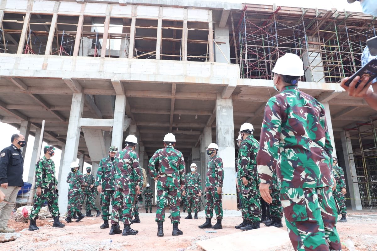 Kasum TNI Tinjau Progres Bangun Makogabwilhan I