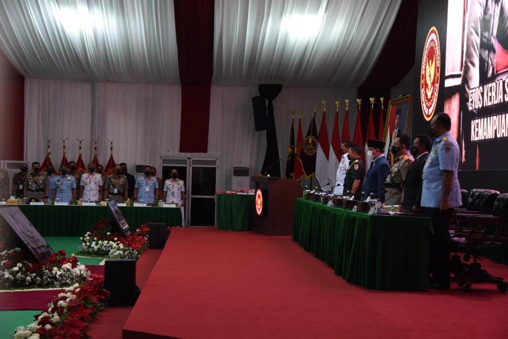 Kepala Bakamla Bahas Ancaman Pertahanan di Rapim Kemhan 2022