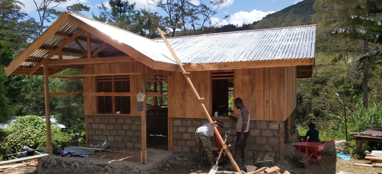 Satgas TMMD dan Masyarakat Gotong Royong Selesaikan Sasaran Fisik