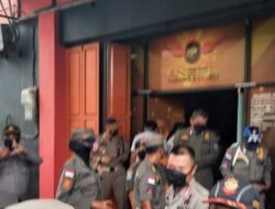 Polres Serang Kota Dampingi Pemkab Saat Kosongkan THM