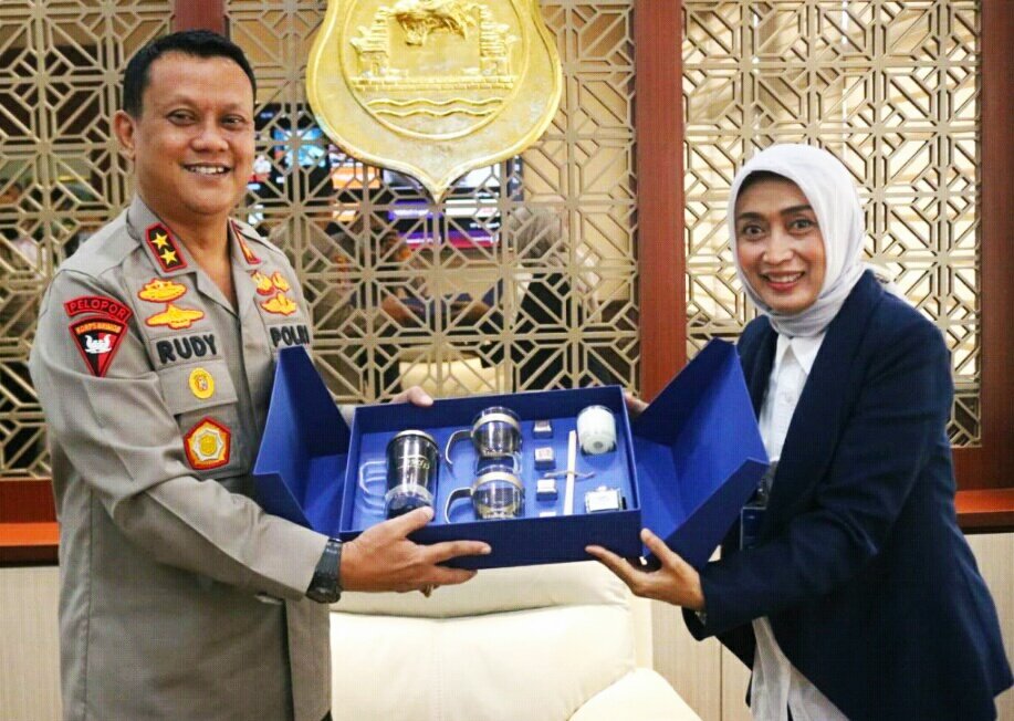 Kapolda Banten Terima Kunjungan Dirut ASDP Bahas Kerja Sama