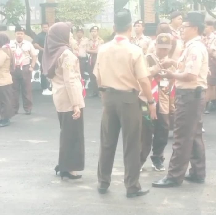 Sambut Hari Pramuka Nasional, 700 Pramuka Garuda Dilepas Camat Kalapa Nunggal