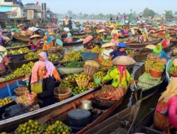Dampak Pandemi Covid-19, Pasar Terapung Sungai Martapura Lumpuh Total