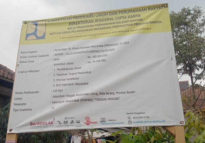 Proyek Pamsimas Tinggar Diduga Tak Punya Surat Hibah Sah Siapa Dalangnya