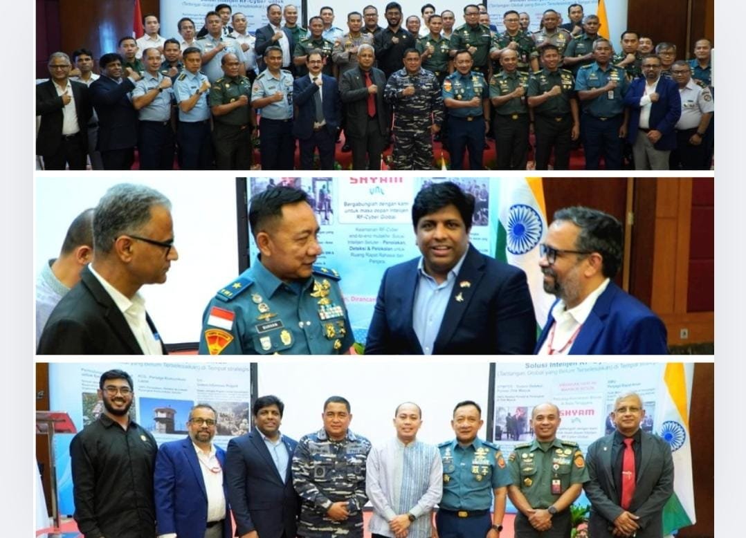 Teknologi Pertahanan India Dipamerkan di Indonesia, Shyam VNL Gandeng Kemenhan RI dan PT INTI