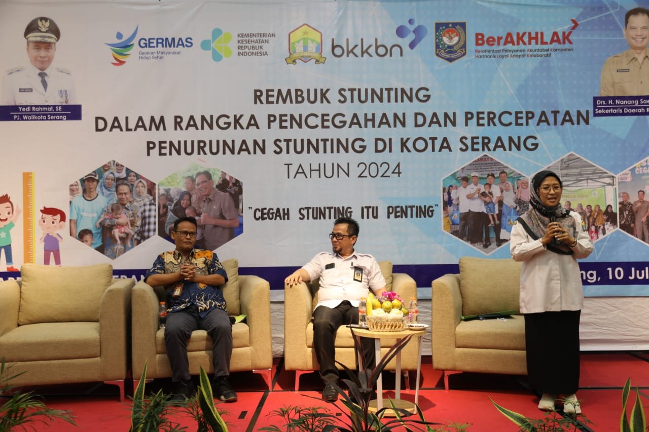 Pemkot Serang Gencar Turunkan Stunting untuk Capai Kota Bebas Stunting 2024