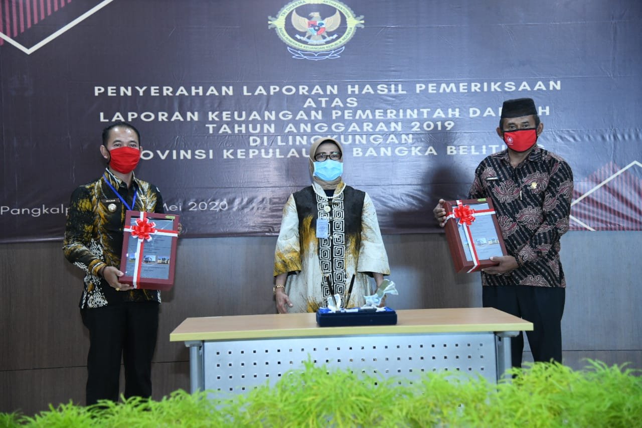 Pemkab Bangka Luar Biasa, Raih Opini WTP ke-4 Berturut-Turut Setelah PPD