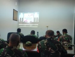 Danramil dan Babinsa Kodim 1208/Sambas Ikuti Sosialisasi Aplikasi Silacak