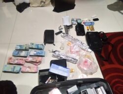 5 Pesta Sabu Tergrebek Petugas Gabungan Saat Asyik Menggunakannya