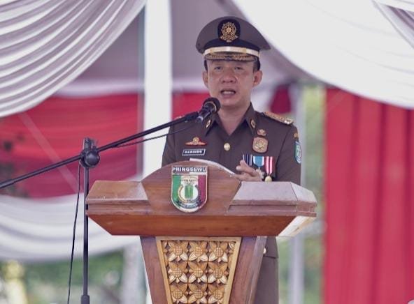 Gelaran Upacara Hardiknas Digelar Pemkab Pringsewu