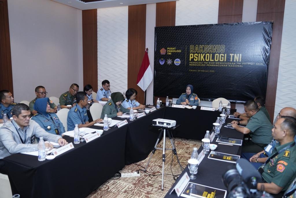 Kepala Pusat Psikologi TNI Buka Rakornis Psikologi TNI