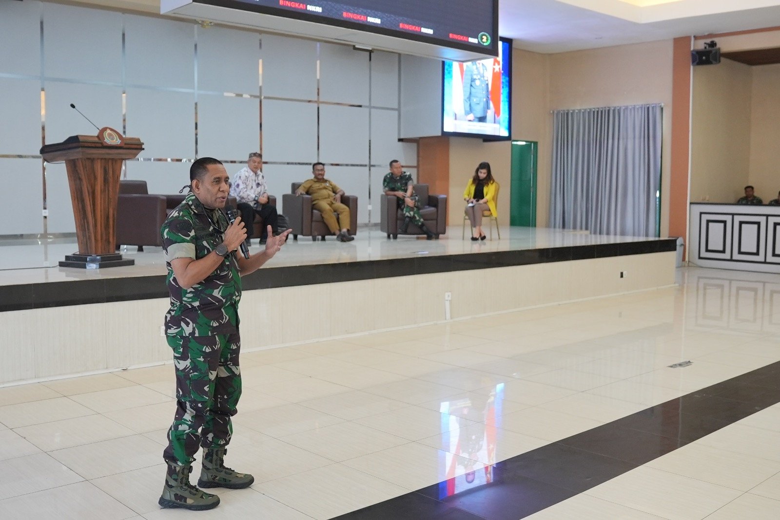 Dialog Interaktif Cegah Konflik Sosial Samarinda Hadirkan Brigjen TNI Antoninho Rangel