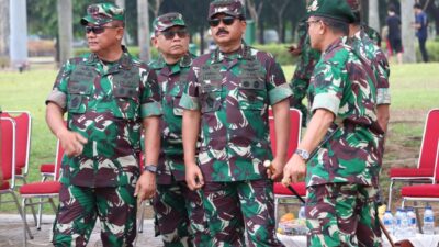 Panglima TNI Tinjau Simulasi Pengamanan Pelantikan Presiden RI