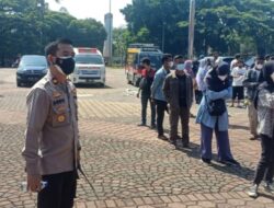 Polres Serang Kota Awasi Gerai Vaksinasi Presisi dan Himbau Prokes