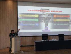 Pangkogabwilhan I Beri Pembekalan Pasis Seskoau A-58