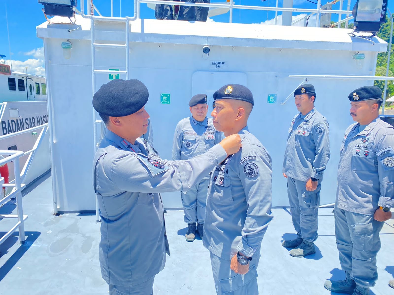 Kepala Pangkalan Bakamla Minahasa Diganti