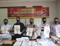 Satgas Mafia Tanah Banten Ungkap 690 AJB Palsu
