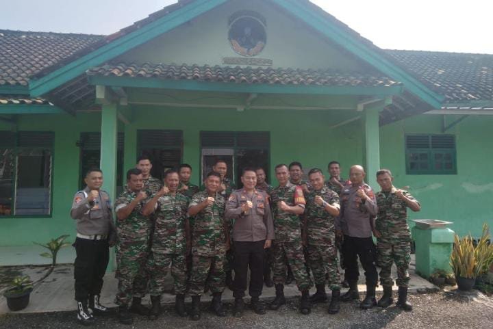 Polsek dan Koramil Pagelaran Gelar Coffee Morning untuk Tingkatkan Sinergi