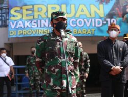 Panglima TNI: TNI-Polri Dukung Vaksinasi Nasional Target 1 Juta Per Hari