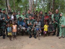 Danrem 174/ATW Dampingi Pangdam XVII/Cenderawasih Kunjungan Kerja ke Merauke