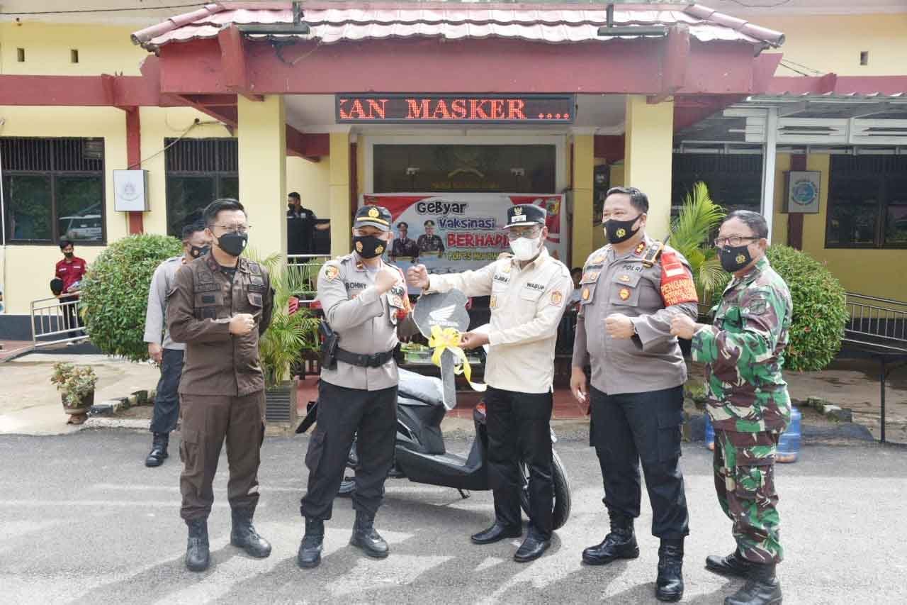 Amankan Nataru, Polres Morowali Laksanakan Apel Gelar Pasukan Ops Lilin Tinombala