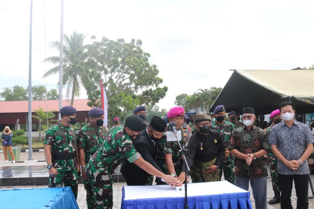 Pangkogabwilhan I Hadiri Upacara Pembukaan Dikma dan Tamtama TNI AL Angkatan XLII di Tanjung Uban