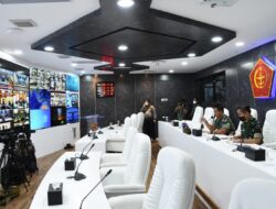 Panglima TNI Pimpin Evaluasi Penanganan Covid-19 dan Vaksinasi