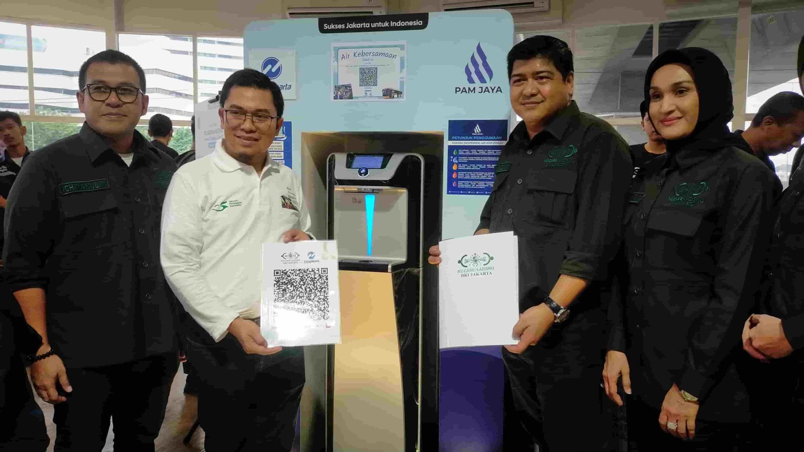 LAZIS NU Jakarta Gandeng Transjakarta Sebar QRIS di Seluruh Halte