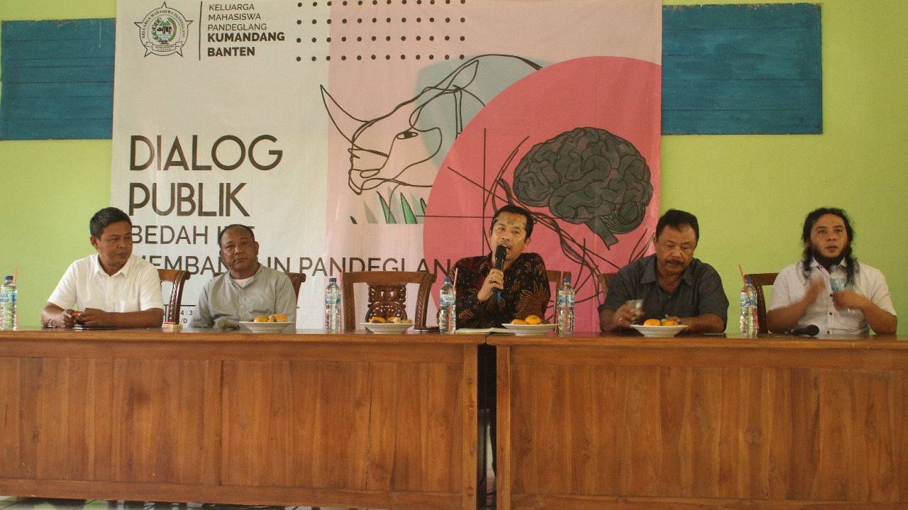 Kumandang Banten Sayangkan Absennya Petahana di Dialog Publik Bedah Ide Bangun Pandeglang