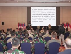 Panglima TNI Wassops Tutup Latihan Staf Gema Bhakti 2022