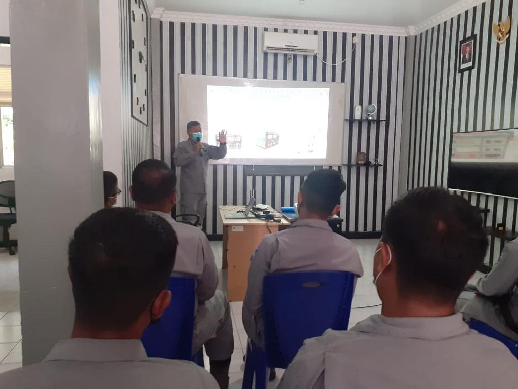 Latihan Kamla di Zona Maritim Tengah, Bakamla RI Bekali Personel Ilmu Sistem Peringatan Dini