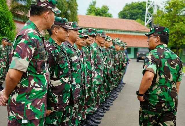 Danrem 064/MY Pimpin Pelepasan Personel Cuti Lebaran Idul Fitri 1444 H