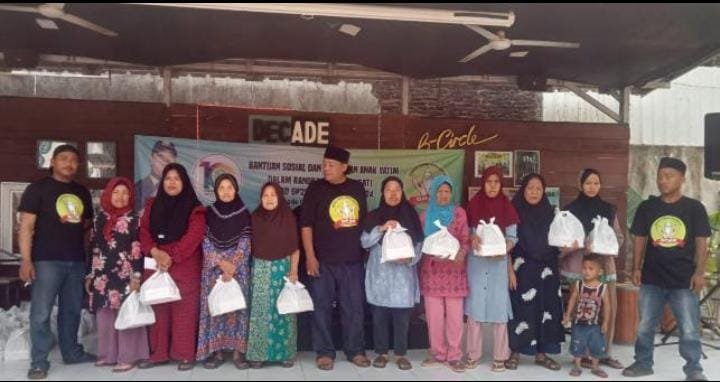 Rayakan Milad ke-10, GP2B Bagikan Santunan untuk Yatim dan Dhuafa