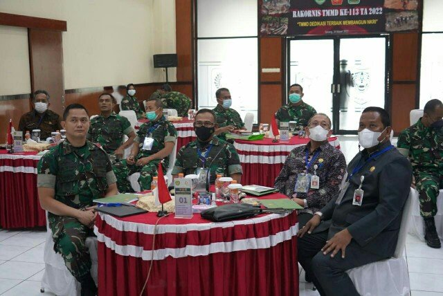 KASAD Pimpin Rakornis Jelang TMMD ke-113