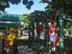 38 Calon Taruna Akmil TA 2022 Sub Panda Korem 174/ATW Merauke Ikuti Seleksi Jasmani