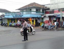 Kepadatan Sering Terjadi, Polsek Baros Lakukan Gatur Lantas