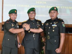 Brigjen TNI Reza Pahlevi Pimpin Serah Terima Jabatan Komandan Kodim 1710/Mimika