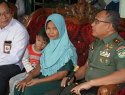 Danrem 064/MY dan Jajaran Saksikan Jenderal TNI Dudung Jadi Bapak Asuh