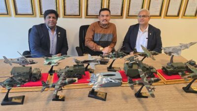 Shiyas Pallipattuputhenpura Ummer Bahas Kerja Sama Strategis dengan Presiden ABS Ferdinand