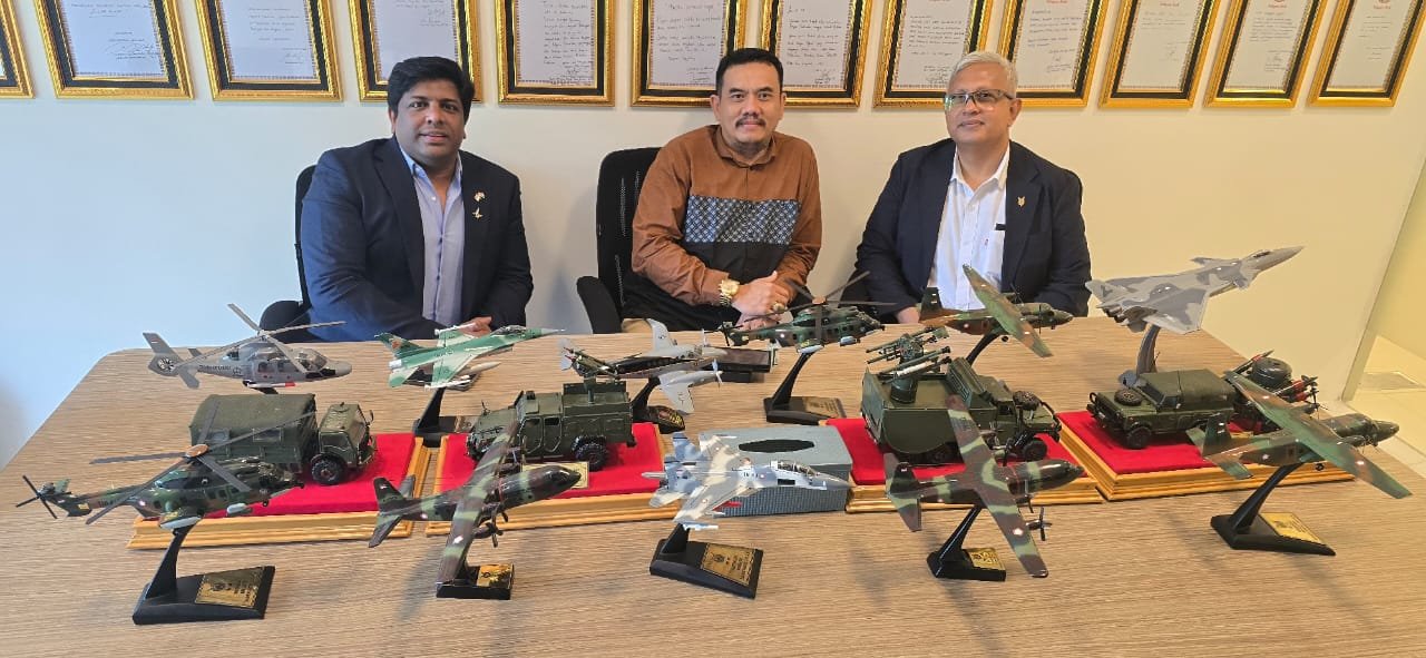 Shiyas Pallipattuputhenpura Ummer Bahas Kerja Sama Strategis dengan Presiden ABS Ferdinand