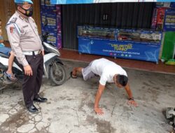 Polsek Taktakan Tegaskan Tindakan Tegas bagi Pelanggar Prokes
