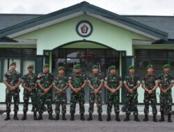 Brigjen TNI E Reza Pahlevi Kunjungi Satuan Korem 174 ATW Merauke Beri Solusi Prajurit