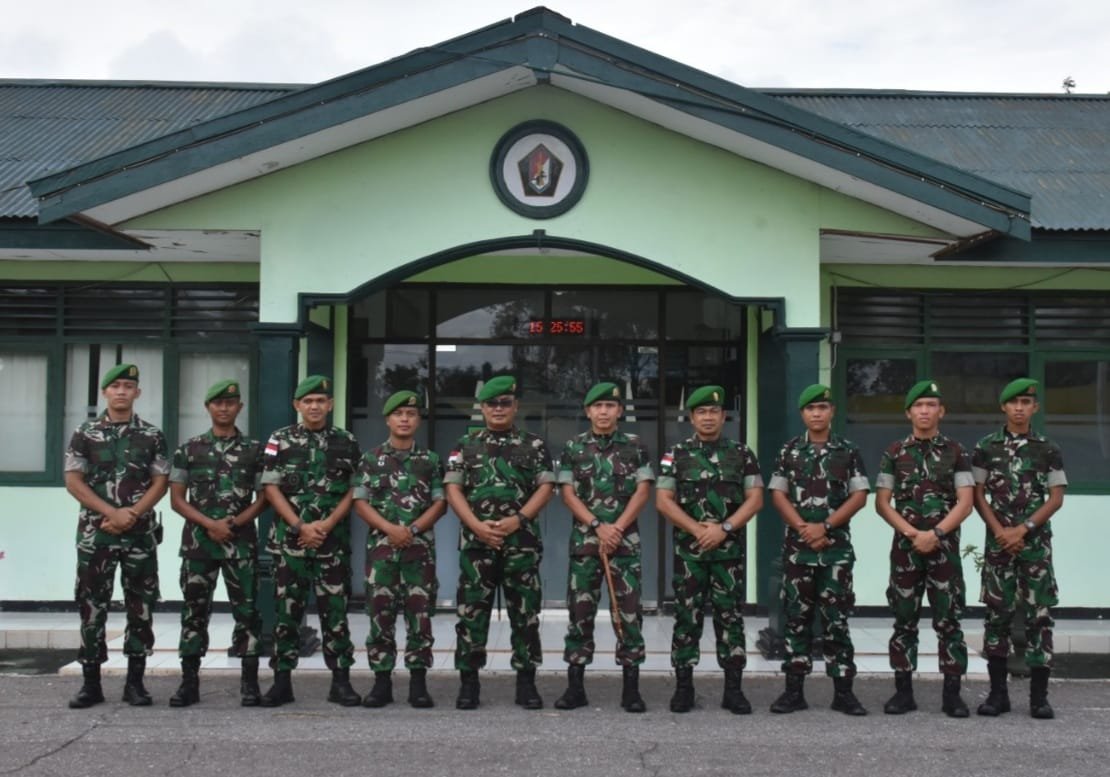Brigjen TNI E Reza Pahlevi Kunjungi Satuan Korem 174 ATW Merauke Beri Solusi Prajurit
