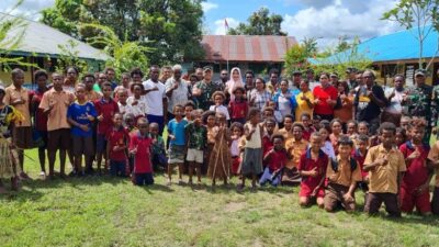 Danrem 174/ATW Anjangsana Kampung Adat Wasur Suku Marori Men Ngge