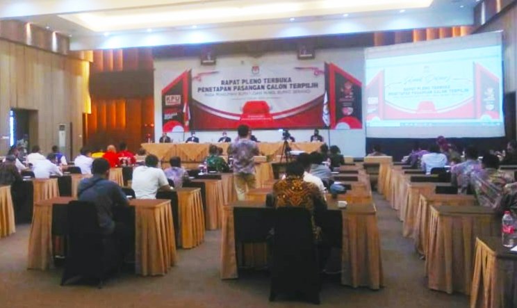 Ketua KPU Serang Tetapkan Tatu-Pandji Jabat Kembali 2021-2026