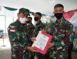 Pangdam XII/Tpr Apresiasi Satgas Pamtas Gagalkan Narkoba dengan Bersepeda 310 KM