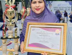 Dinkes Cilegon Raih Penghargaan GERMAS Terbaik di Banten pada HKN